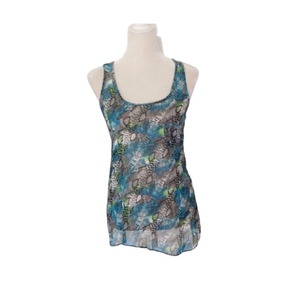 Miley Cyrus & Max Azria Sleeveless Tunic Top Size Large